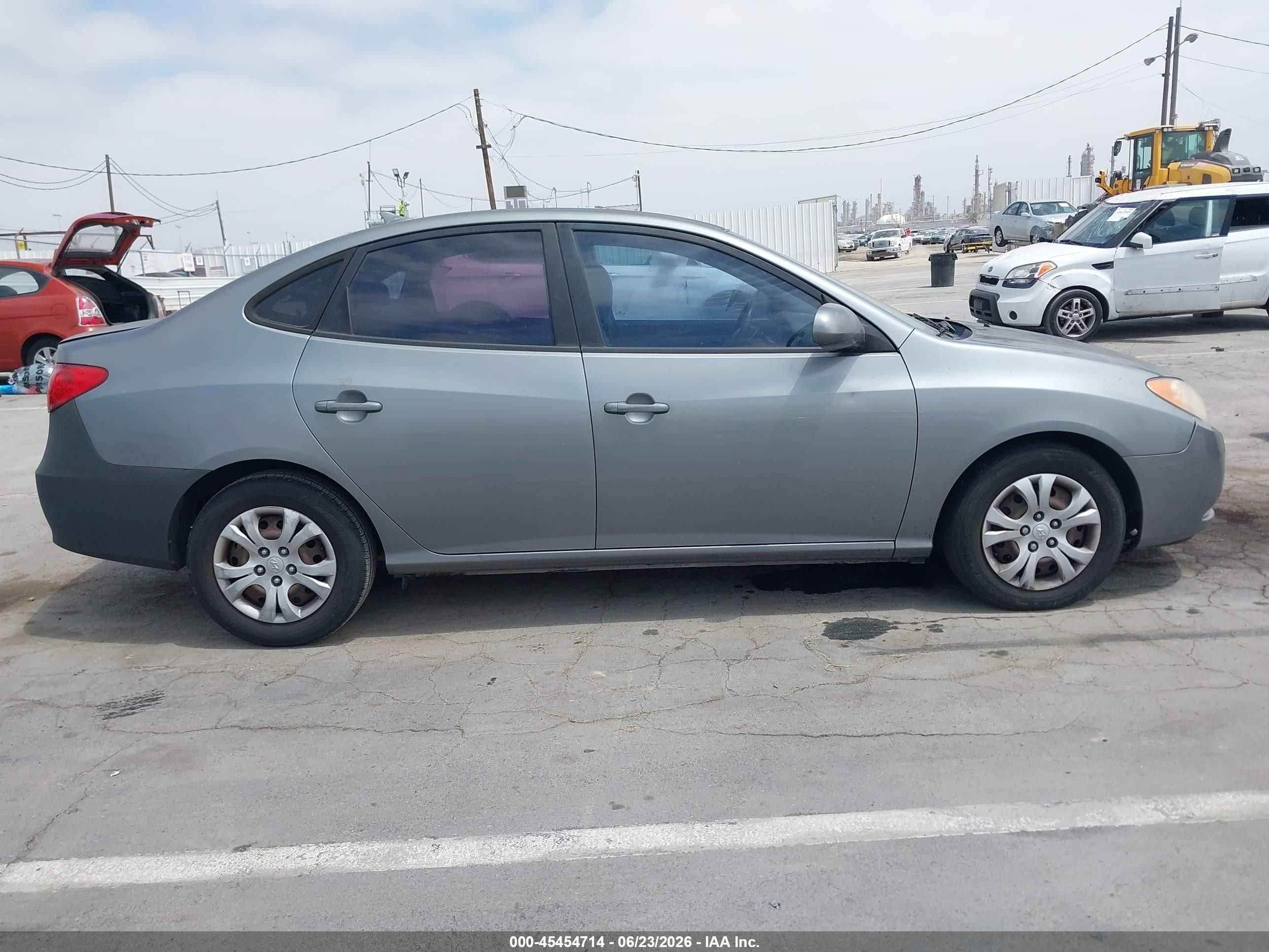 2010 Hyundai Elantra Gls Gray vin: KMHDU4AD3AU037788