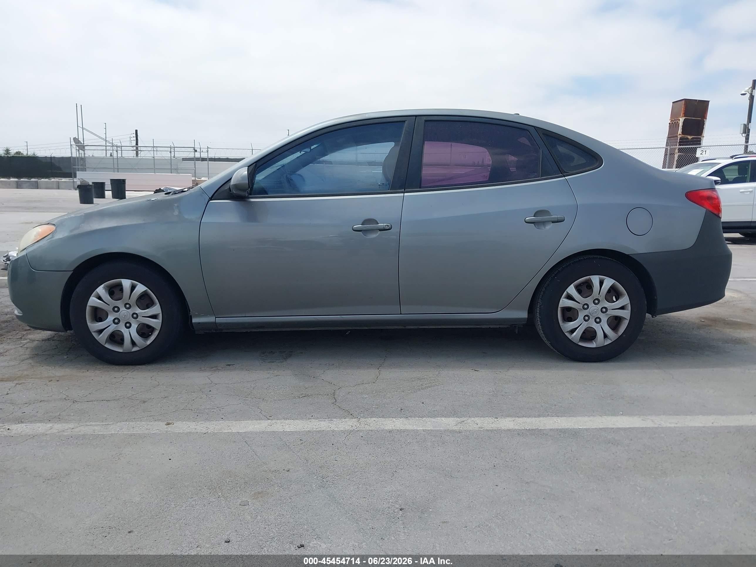 2010 Hyundai Elantra Gls Gray vin: KMHDU4AD3AU037788