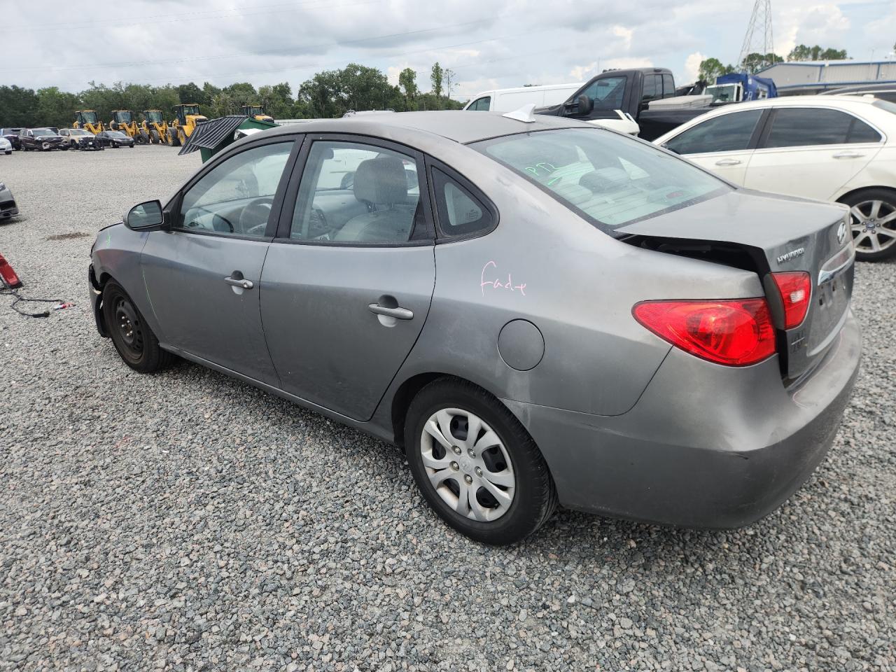 2010 Hyundai Elantra Gls Silver vin: KMHDU4AD3AU066353