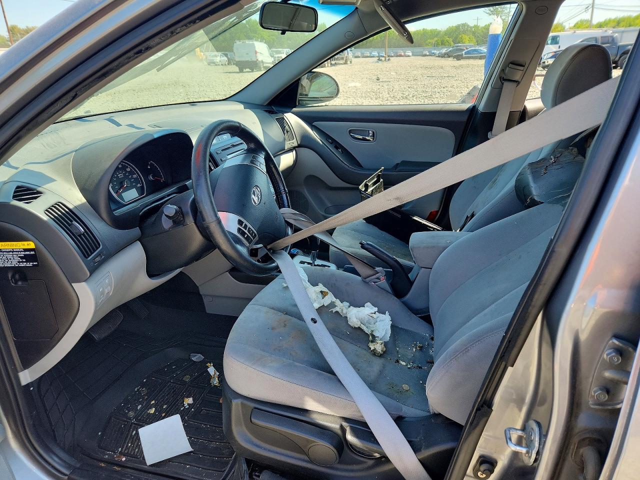 2010 Hyundai Elantra Se Silver vin: KMHDU4AD3AU090961