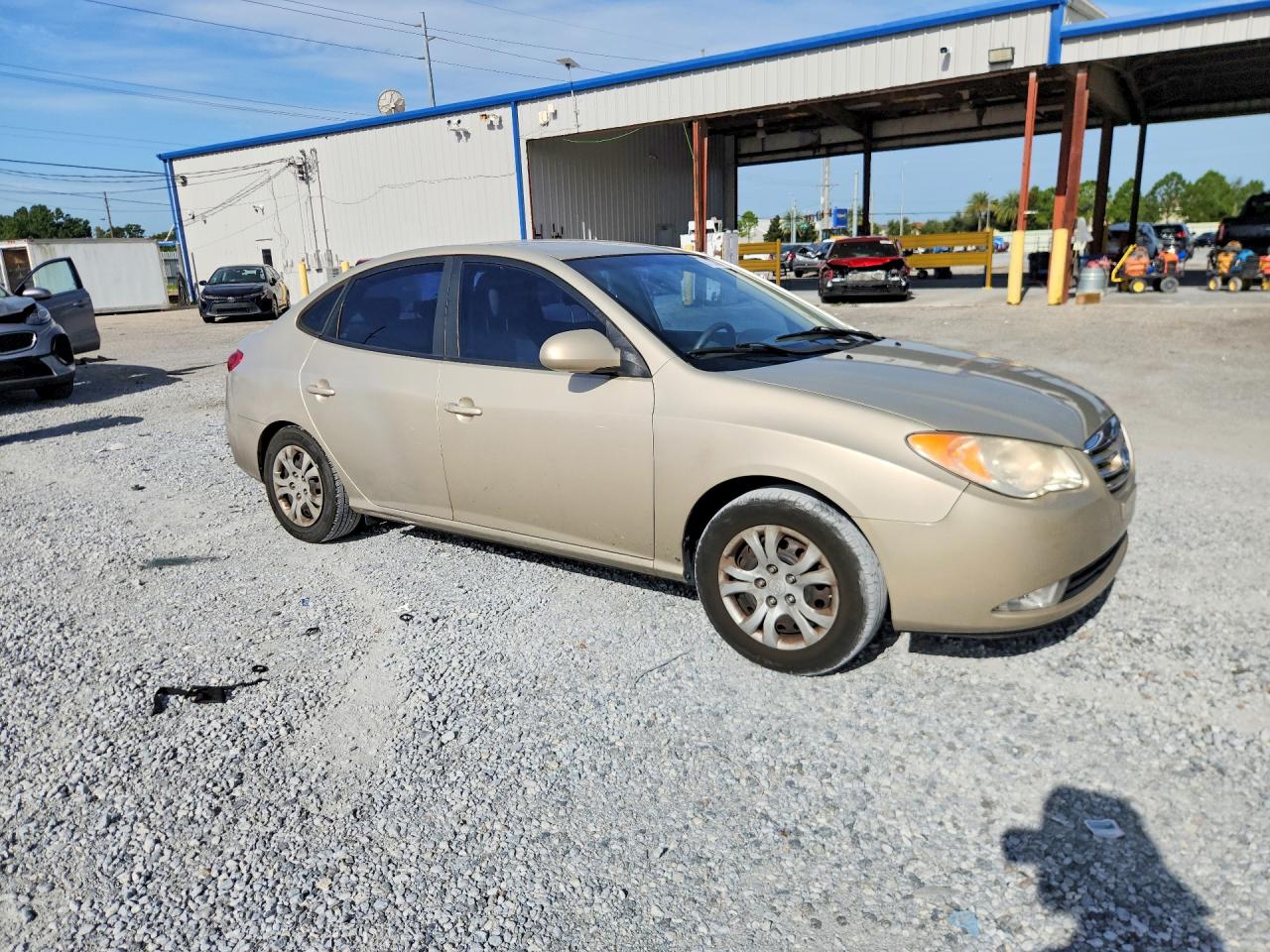 2010 Hyundai Elantra Gls Tan vin: KMHDU4AD3AU101554