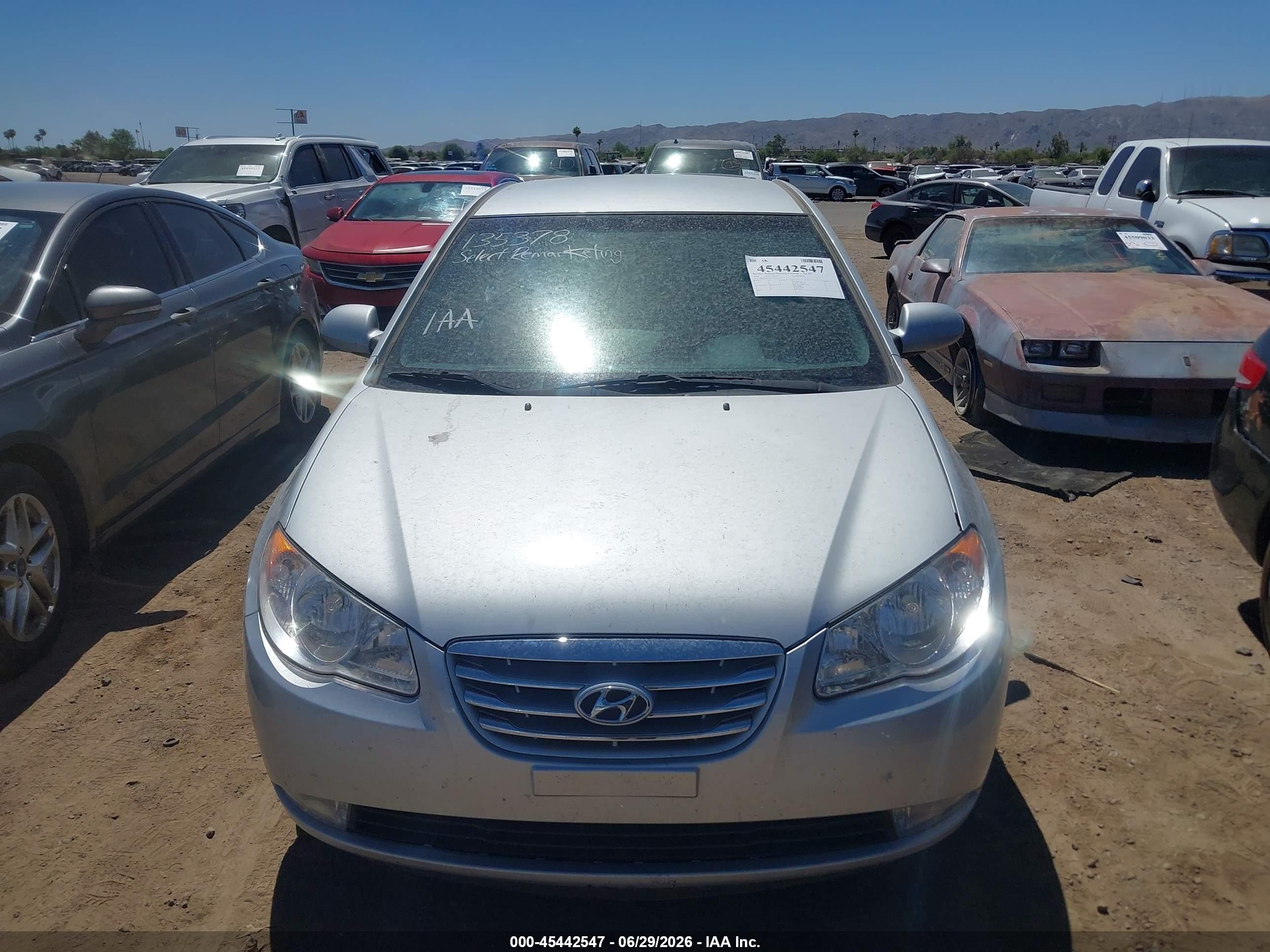 2010 Hyundai Elantra Gls Silver vin: KMHDU4AD3AU135378