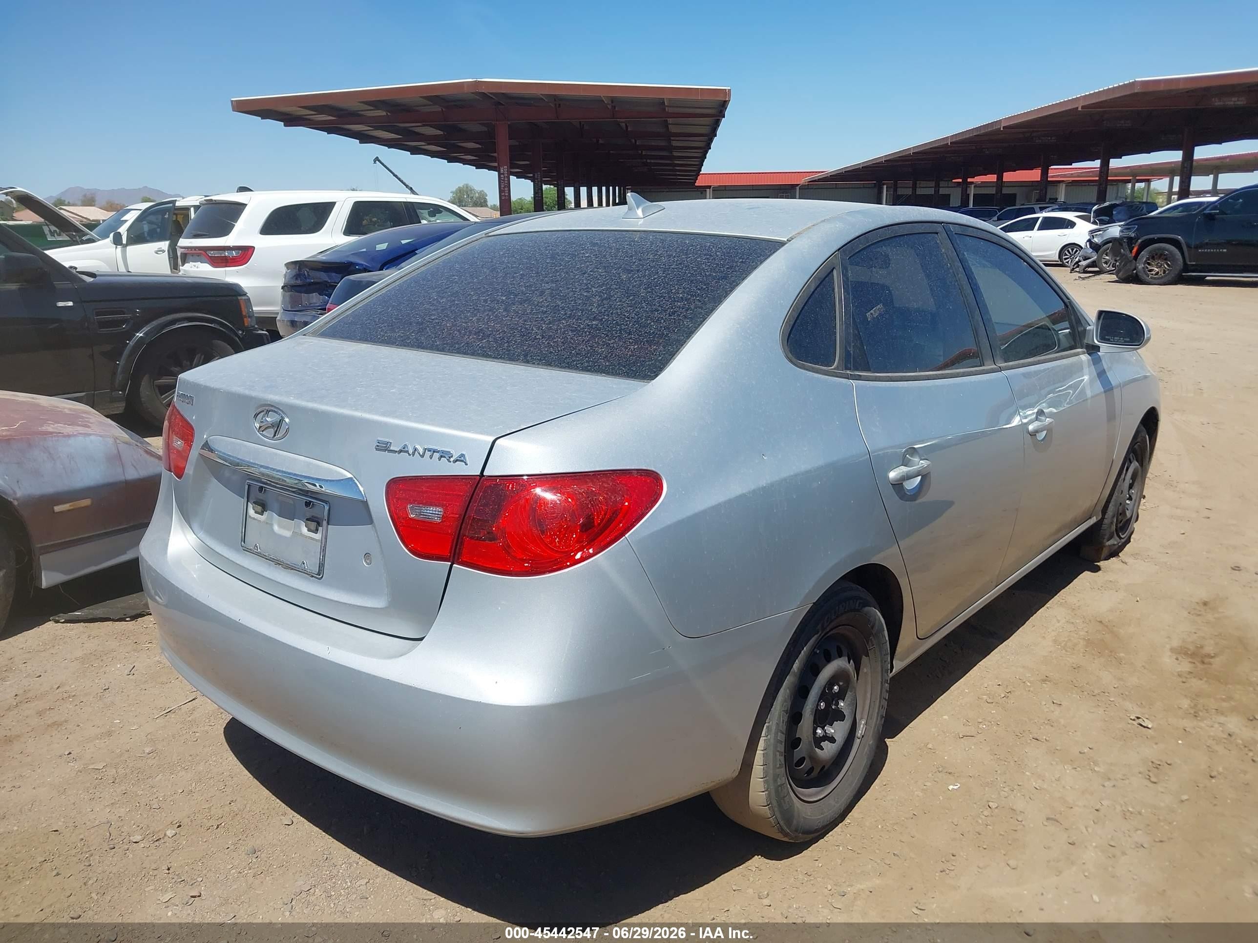 2010 Hyundai Elantra Gls Silver vin: KMHDU4AD3AU135378