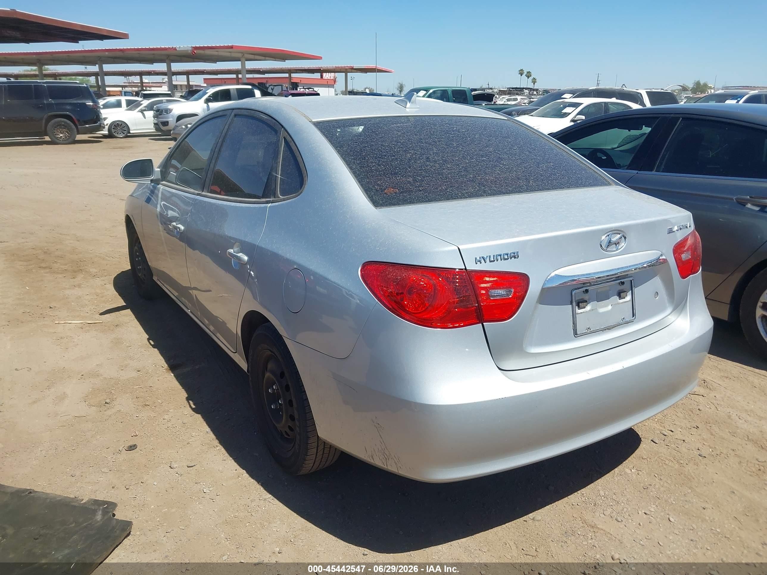 2010 Hyundai Elantra Gls Silver vin: KMHDU4AD3AU135378