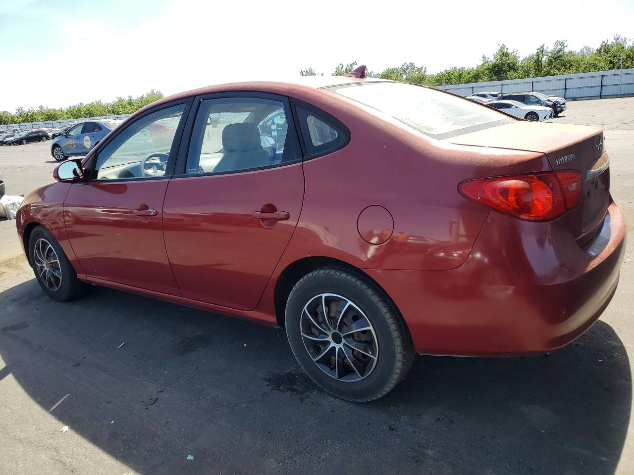 2010 Hyundai Elantra Gls Red vin: KMHDU4AD3AU843890