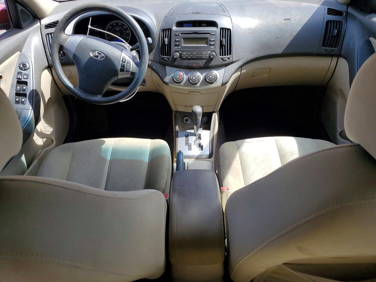2010 Hyundai Elantra Gls Red vin: KMHDU4AD3AU843890