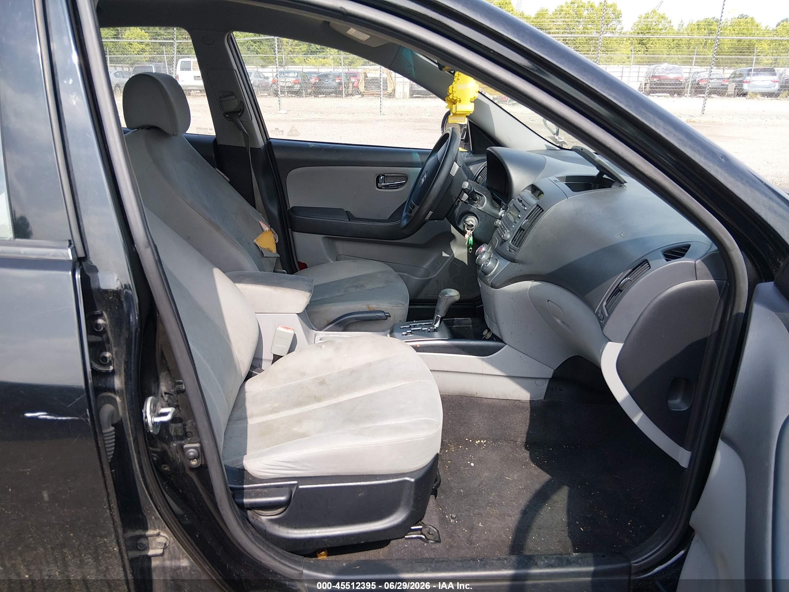 2010 Hyundai Elantra Gls Черный vin: KMHDU4AD3AU855361