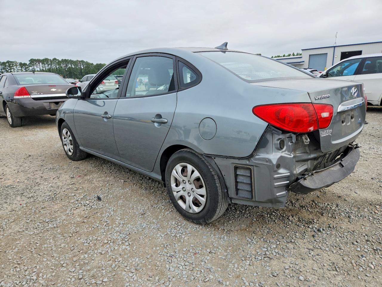 2010 Hyundai Elantra Gls Gray vin: KMHDU4AD3AU860995