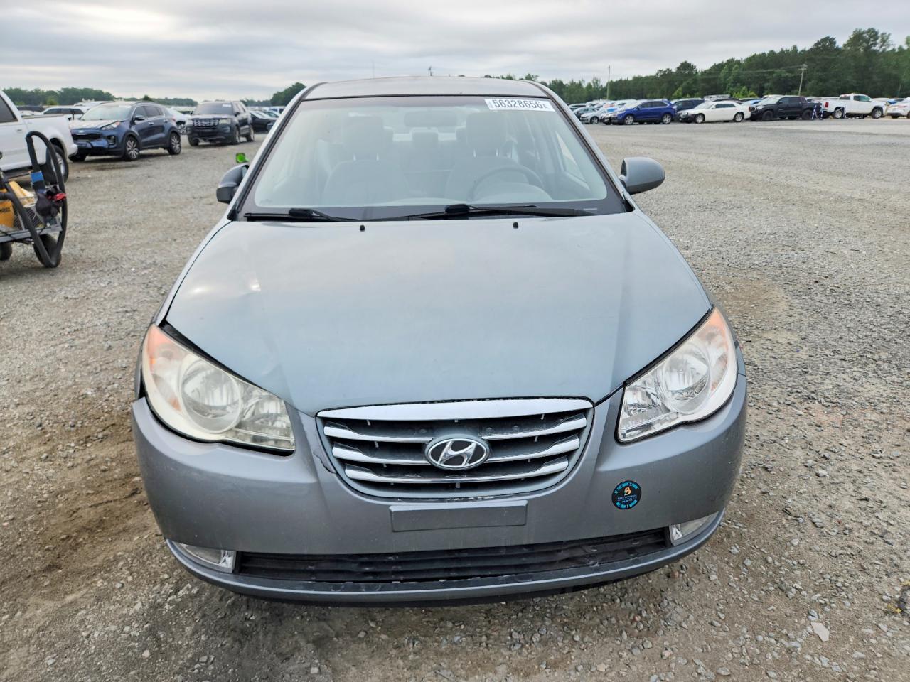 2010 Hyundai Elantra Gls Gray vin: KMHDU4AD3AU860995