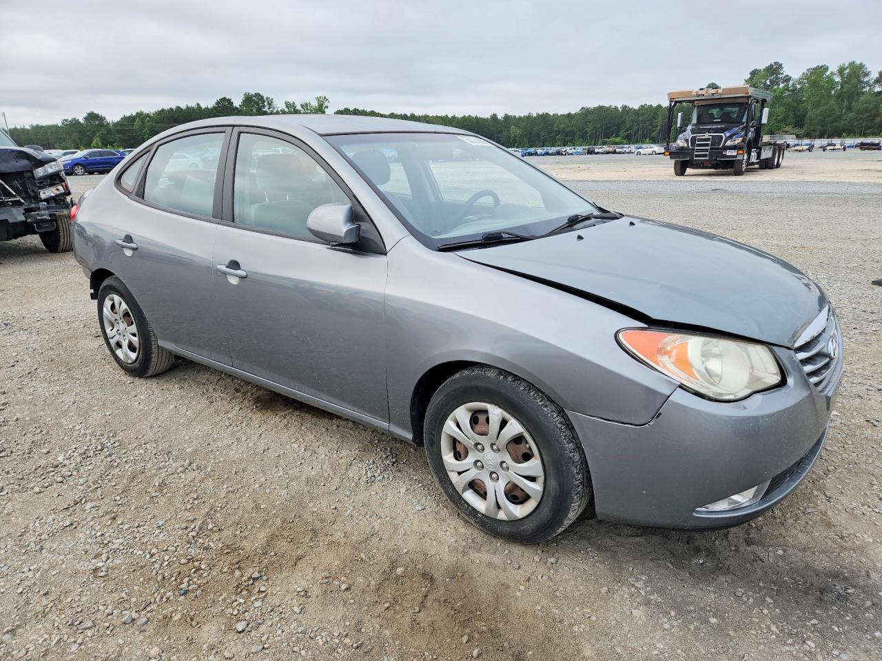 2010 Hyundai Elantra Gls Gray vin: KMHDU4AD3AU860995