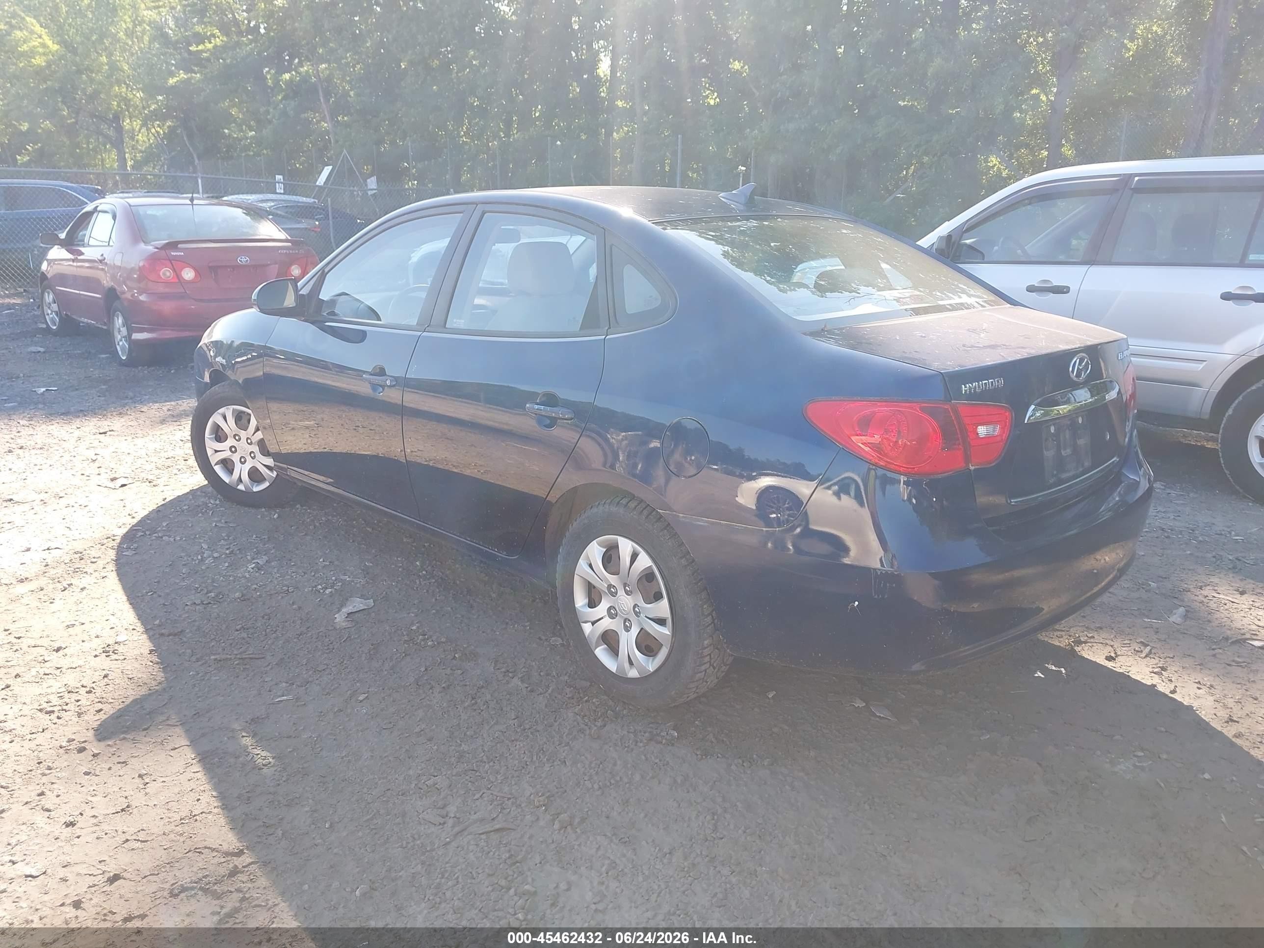 2010 Hyundai Elantra Gls Blue vin: KMHDU4AD3AU888814