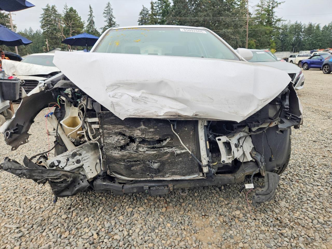 2010 Hyundai Elantra Gls Белый vin: KMHDU4AD3AU890496