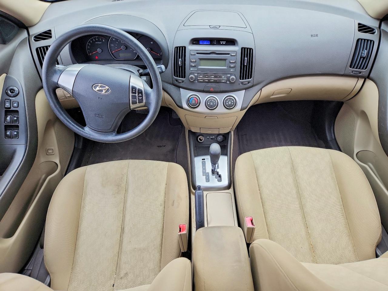 2010 Hyundai Elantra Gls Белый vin: KMHDU4AD3AU890496