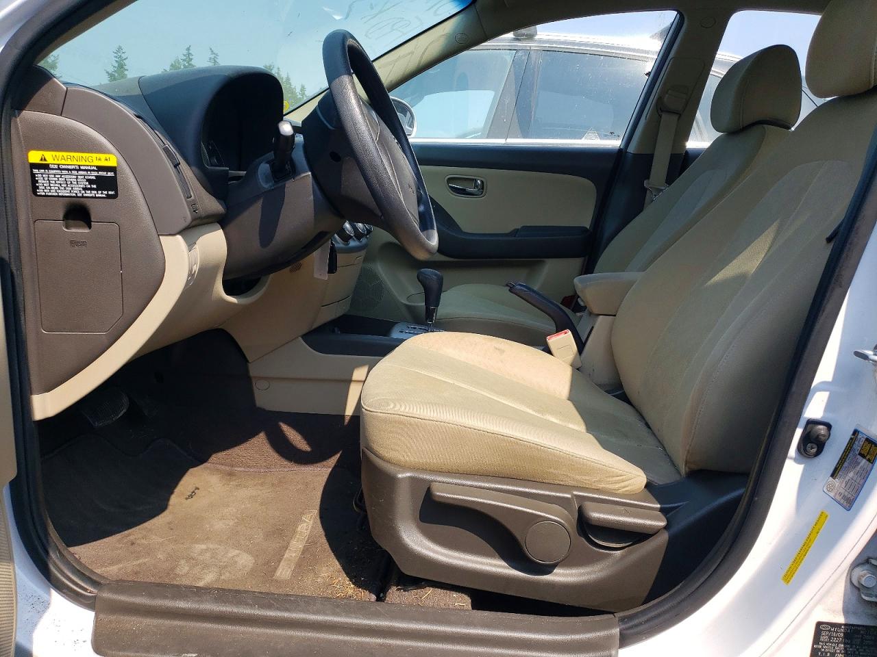 2010 Hyundai Elantra Gls Белый vin: KMHDU4AD3AU890496