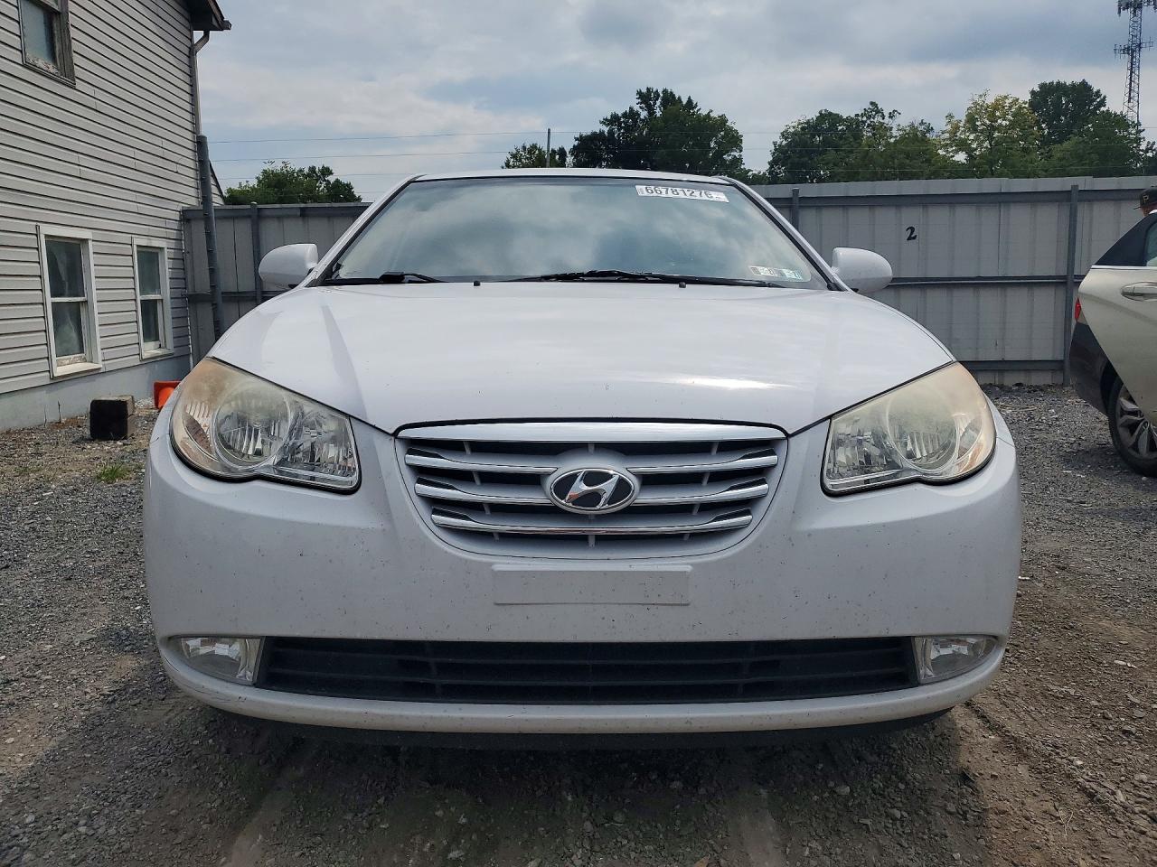 2010 Hyundai Elantra Gls White vin: KMHDU4AD3AU893253