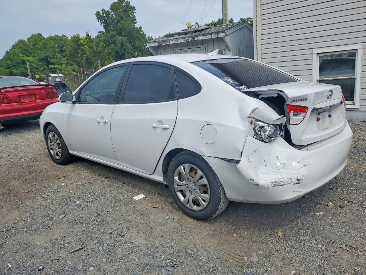 2010 Hyundai Elantra Gls White vin: KMHDU4AD3AU893253