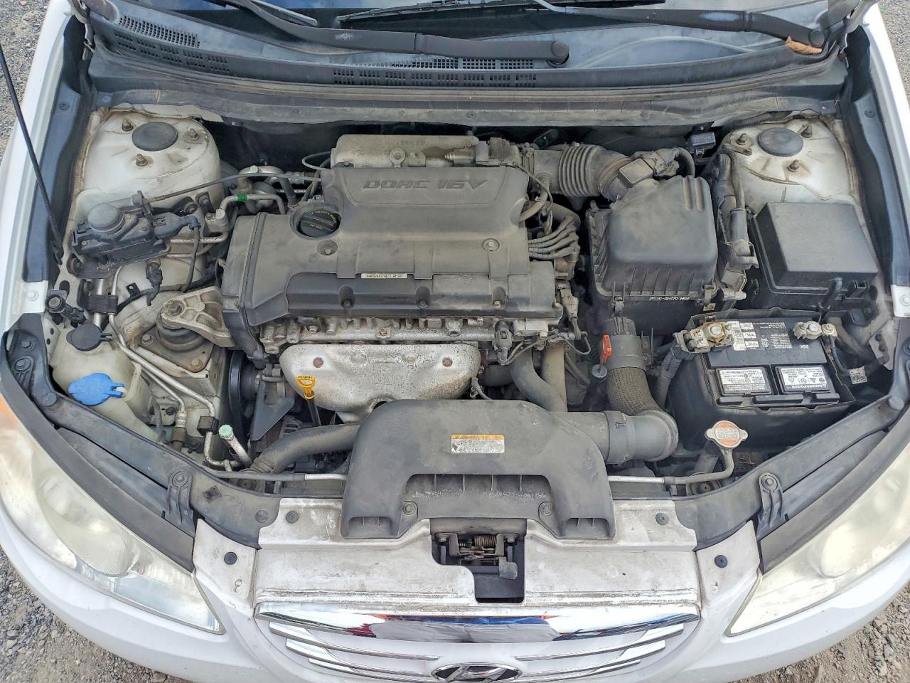 2010 Hyundai Elantra Gls White vin: KMHDU4AD3AU893253