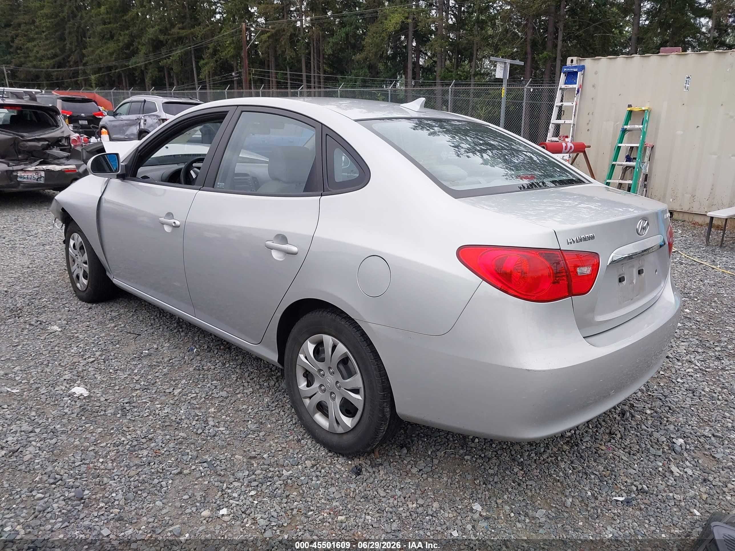 2010 Hyundai Elantra Gls Silver vin: KMHDU4AD3AU901805