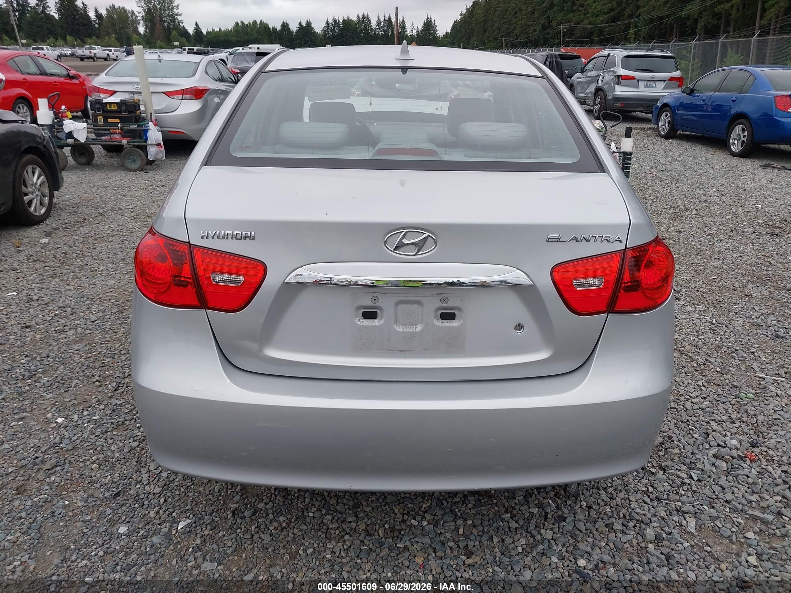 2010 Hyundai Elantra Gls Silver vin: KMHDU4AD3AU901805