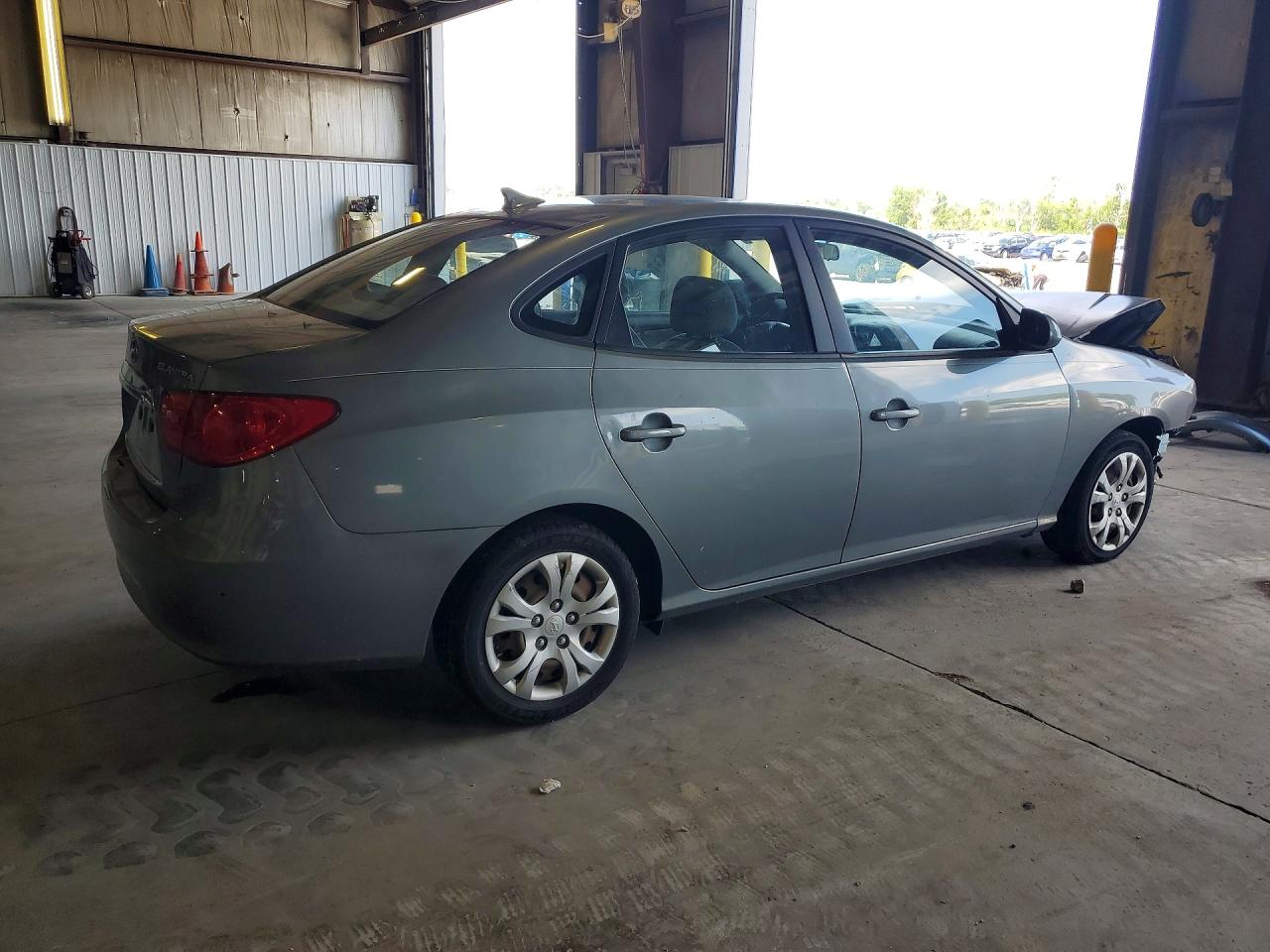 2010 Hyundai Elantra Gls Gray vin: KMHDU4AD3AU924050