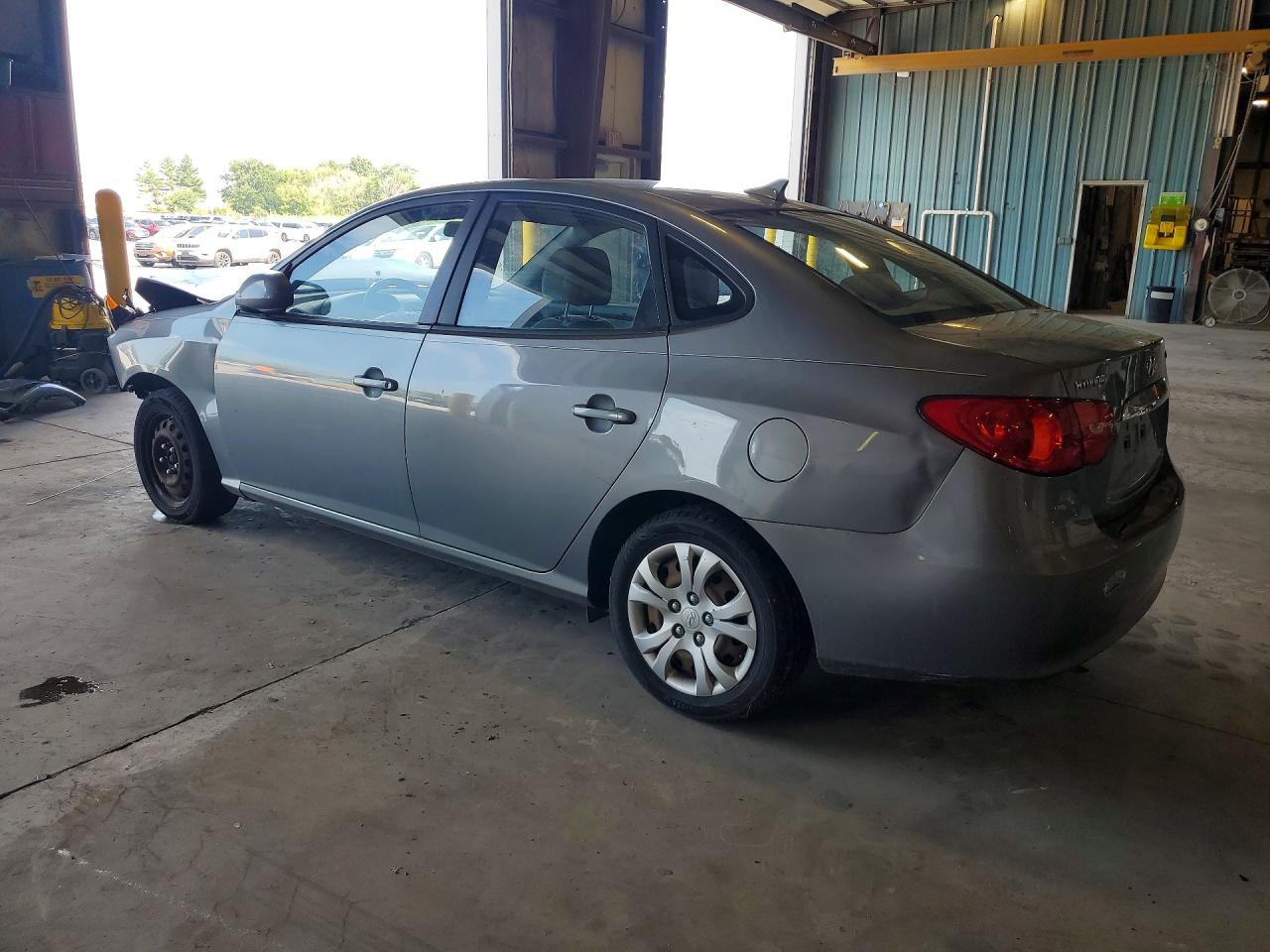 2010 Hyundai Elantra Gls Gray vin: KMHDU4AD3AU924050