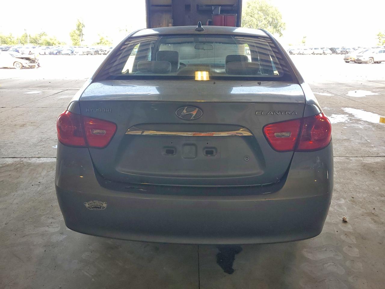 2010 Hyundai Elantra Gls Gray vin: KMHDU4AD3AU924050