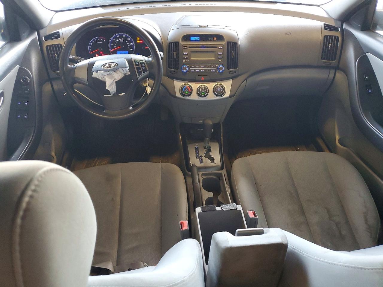 2010 Hyundai Elantra Gls Gray vin: KMHDU4AD3AU924050