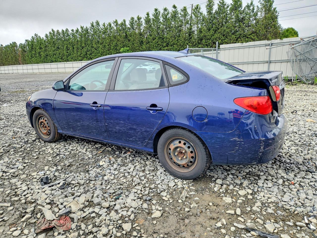 2010 Hyundai Elantra Gls Синий vin: KMHDU4AD3AU990498