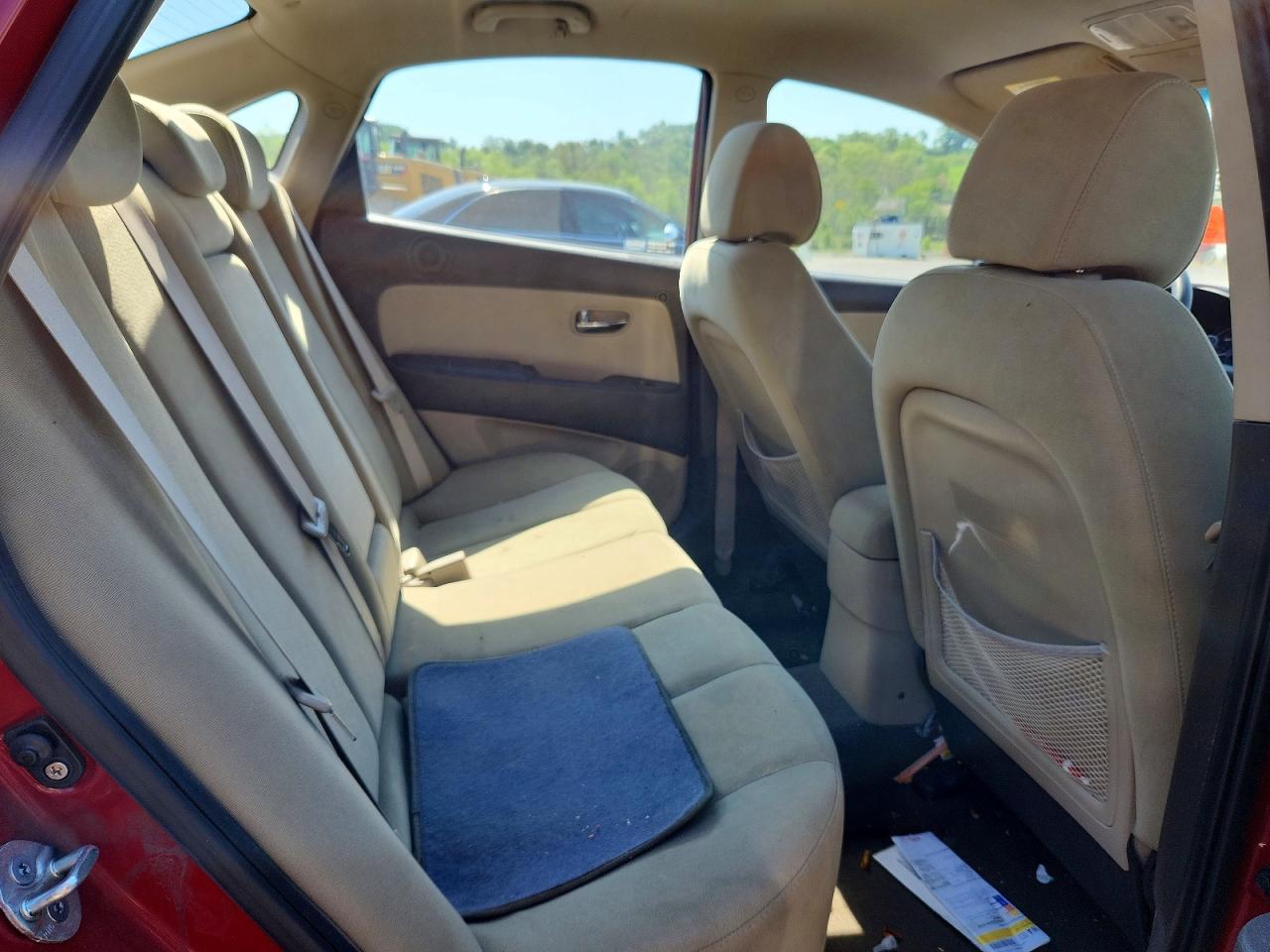 2010 Hyundai Elantra Gls Burgundy vin: KMHDU4AD4AU018957