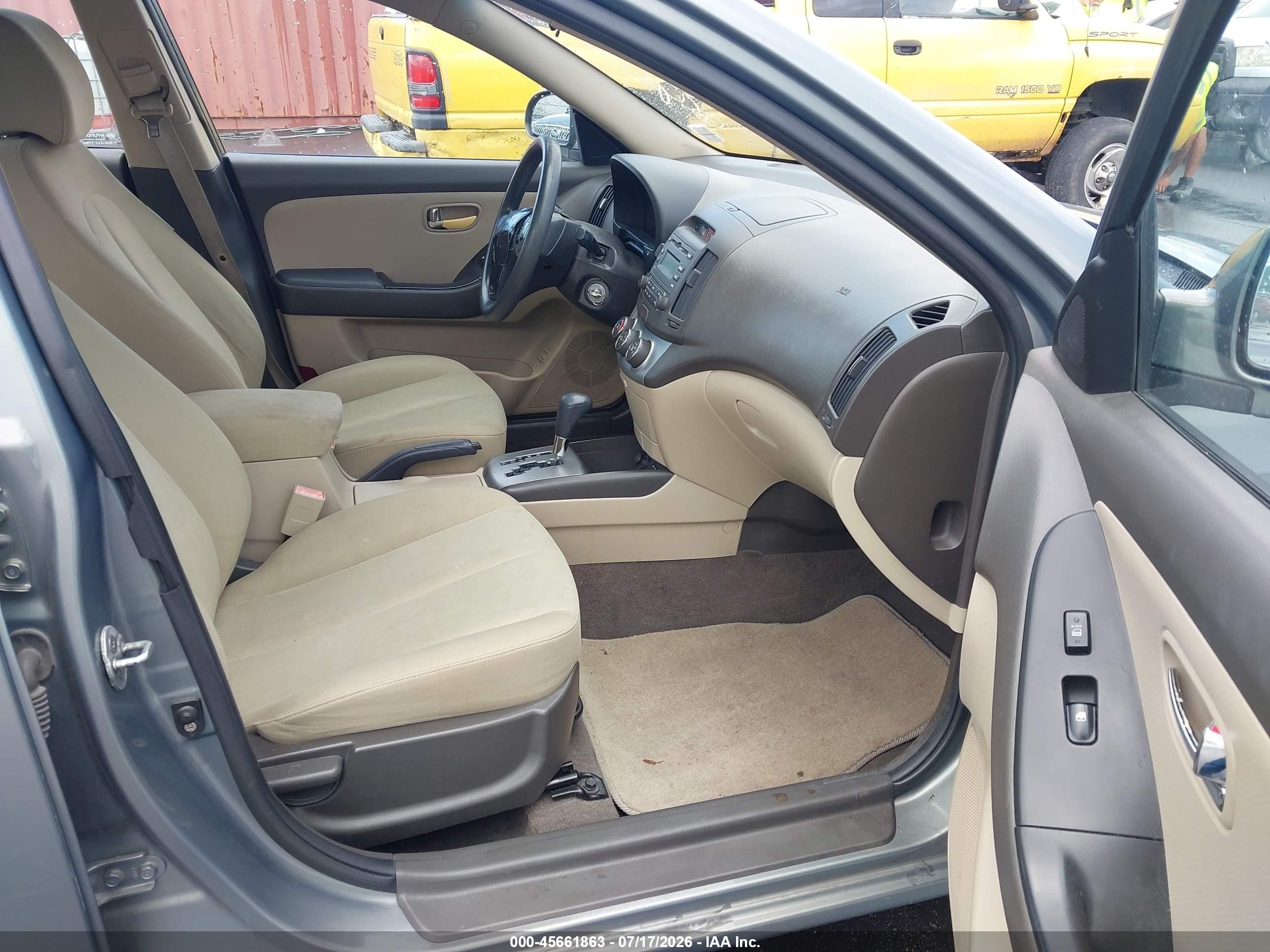 2010 Hyundai Elantra Gls Gray vin: KMHDU4AD4AU080214