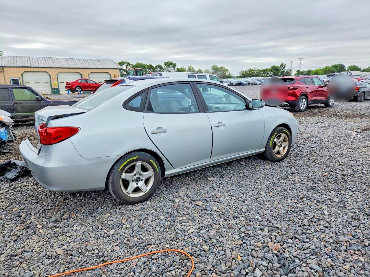 2010 Hyundai Elantra Gls Gray vin: KMHDU4AD4AU161794