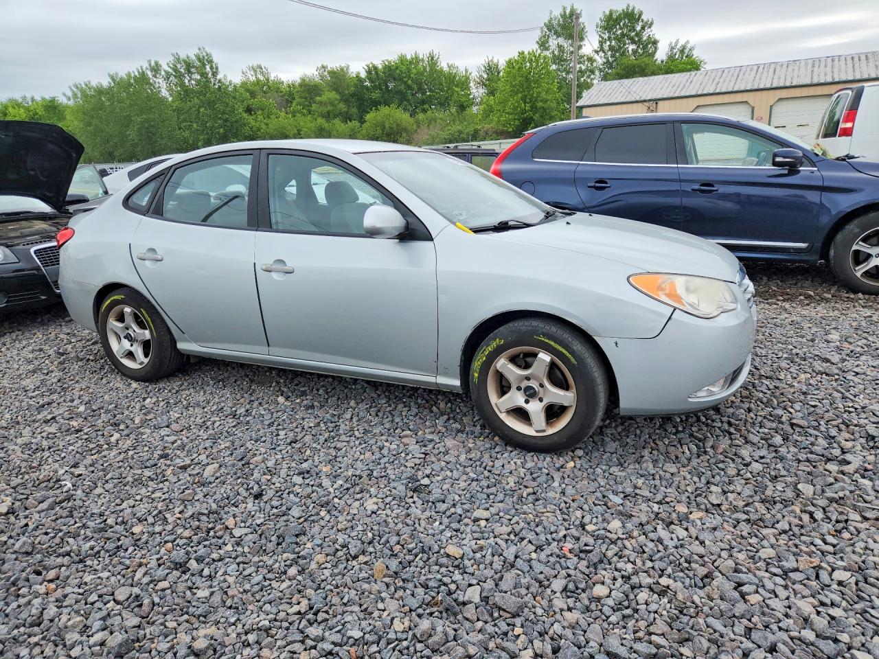 2010 Hyundai Elantra Gls Gray vin: KMHDU4AD4AU161794