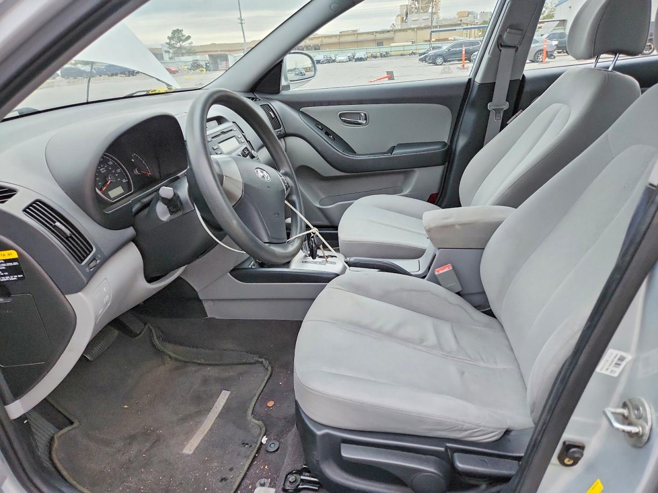 2010 Hyundai Elantra Blue Серебряный vin: KMHDU4AD4AU163190