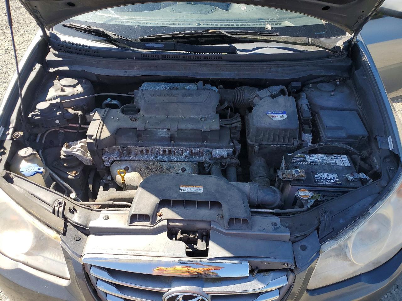 2010 Hyundai Elantra Blue Gray vin: KMHDU4AD4AU178286
