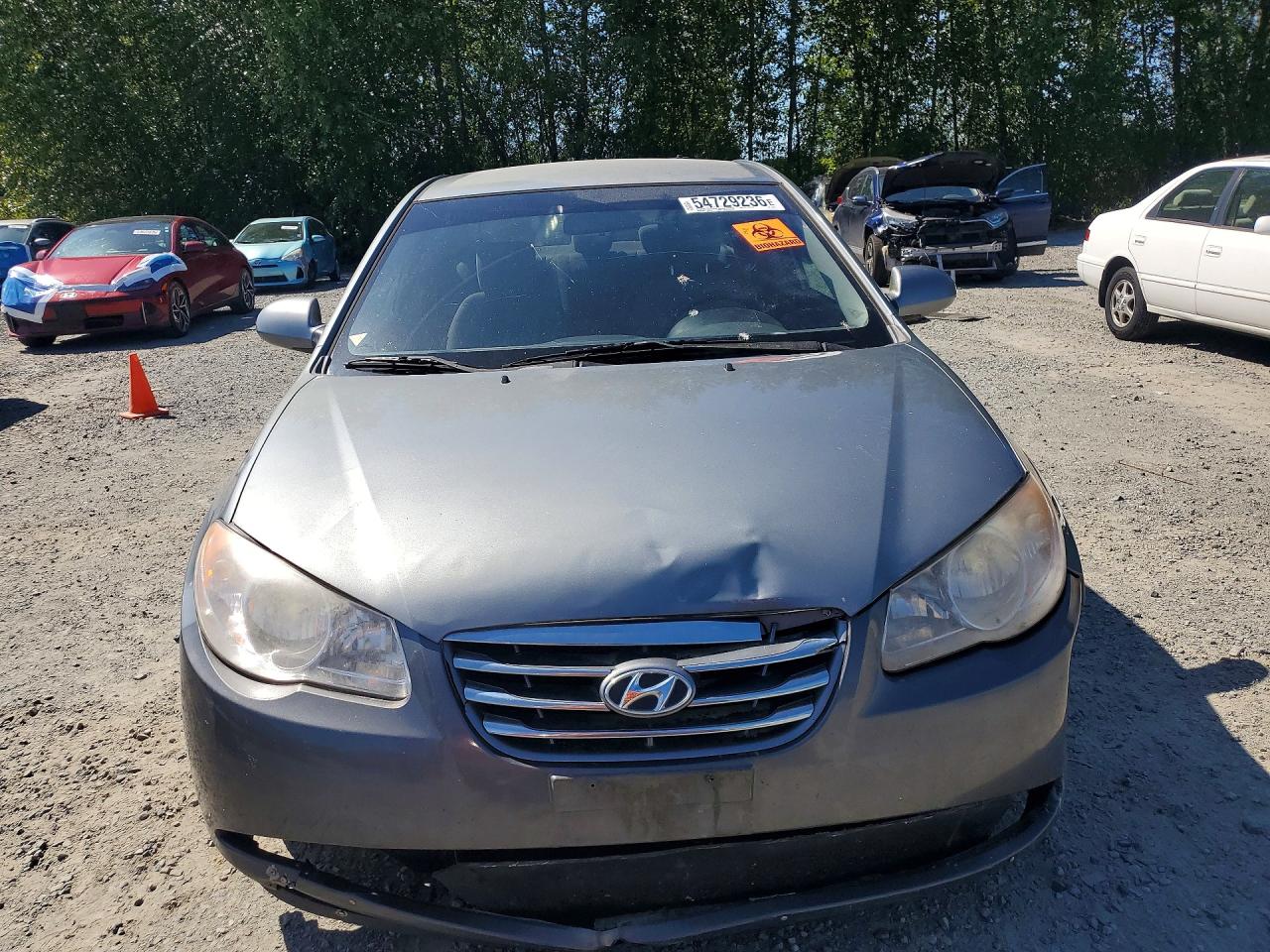 2010 Hyundai Elantra Blue Gray vin: KMHDU4AD4AU178286