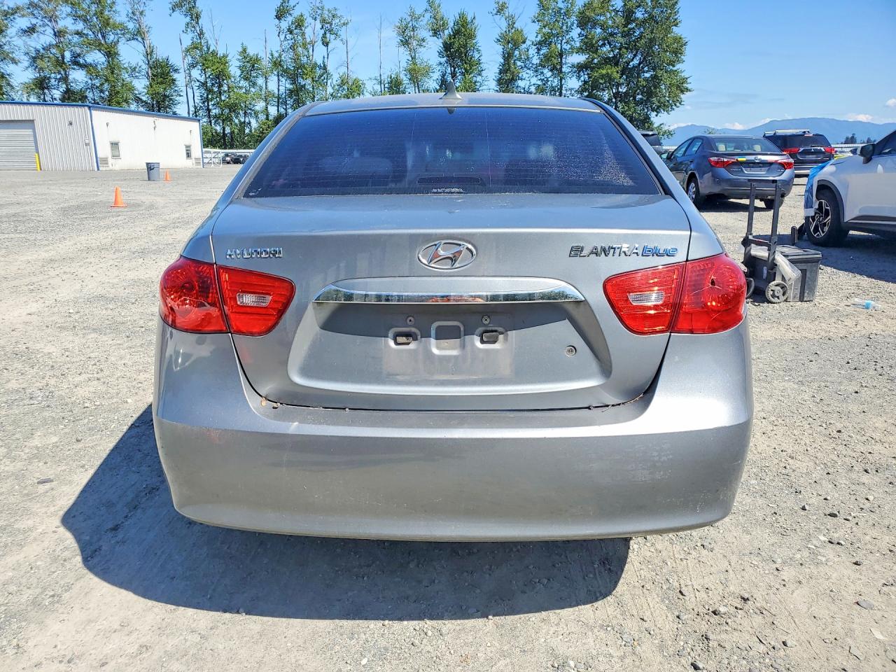 2010 Hyundai Elantra Blue Gray vin: KMHDU4AD4AU178286