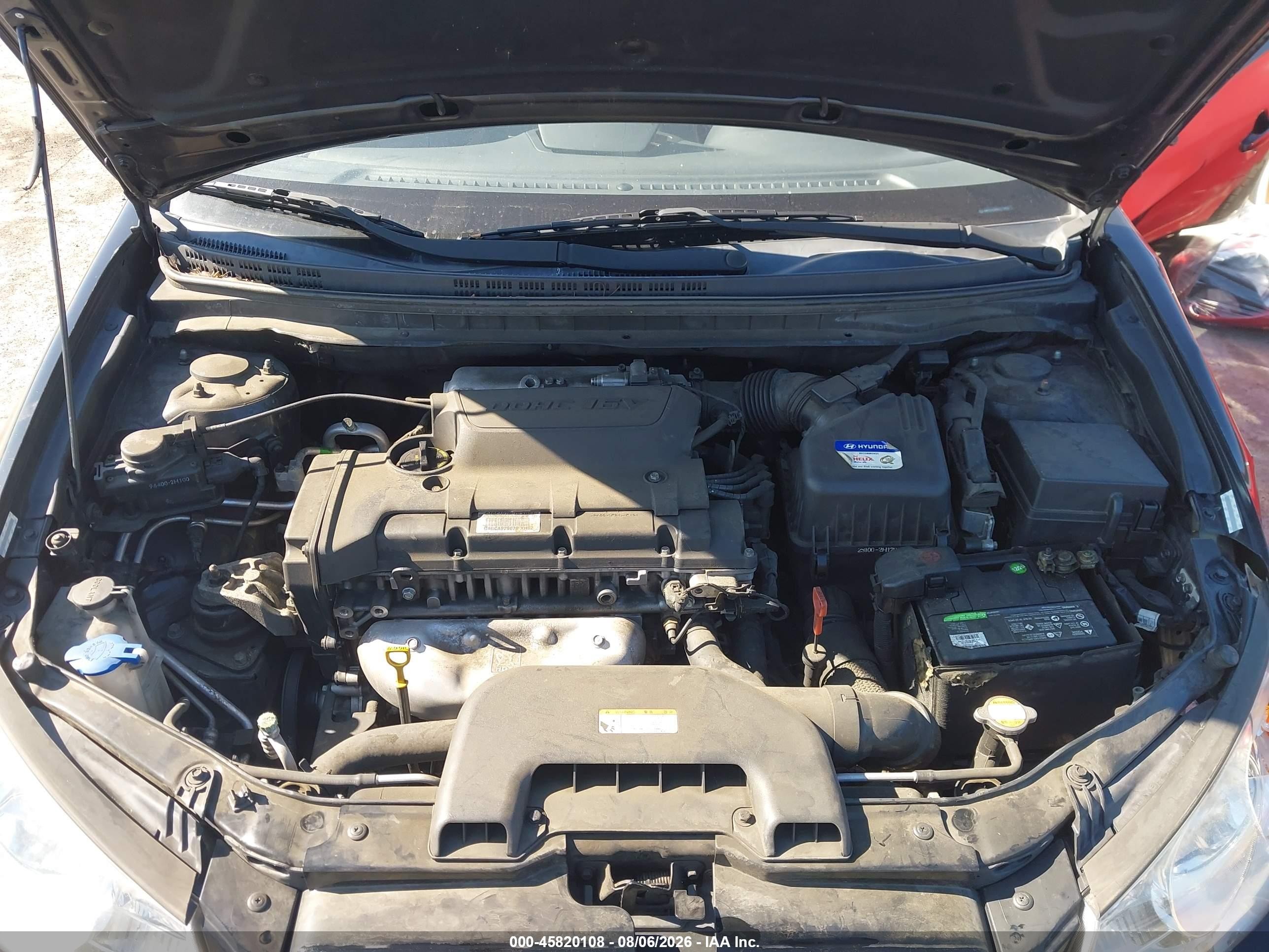 2010 Hyundai Elantra Gls Black vin: KMHDU4AD4AU179809