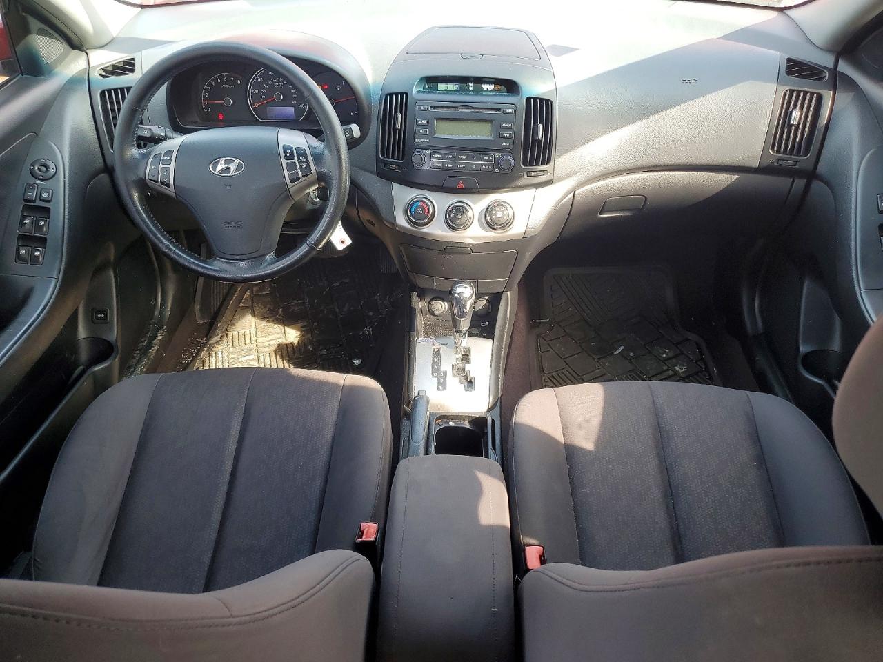 2010 Hyundai Elantra Se Красный vin: KMHDU4AD4AU190857