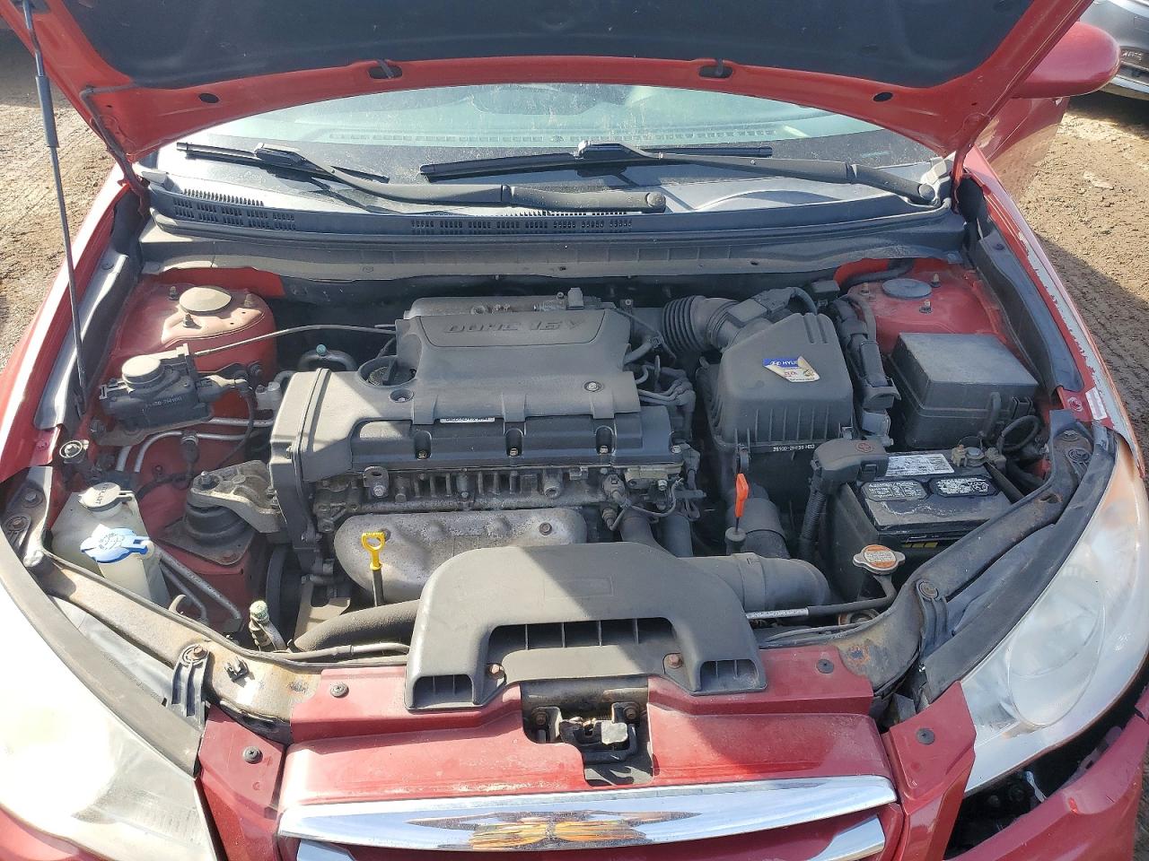 2010 Hyundai Elantra Se Красный vin: KMHDU4AD4AU190857
