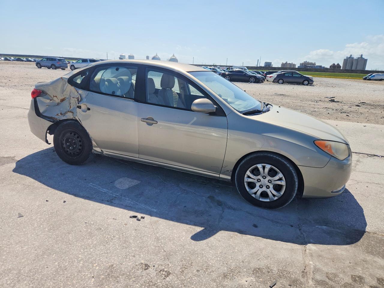 2010 Hyundai Elantra Gls Tan vin: KMHDU4AD4AU863873