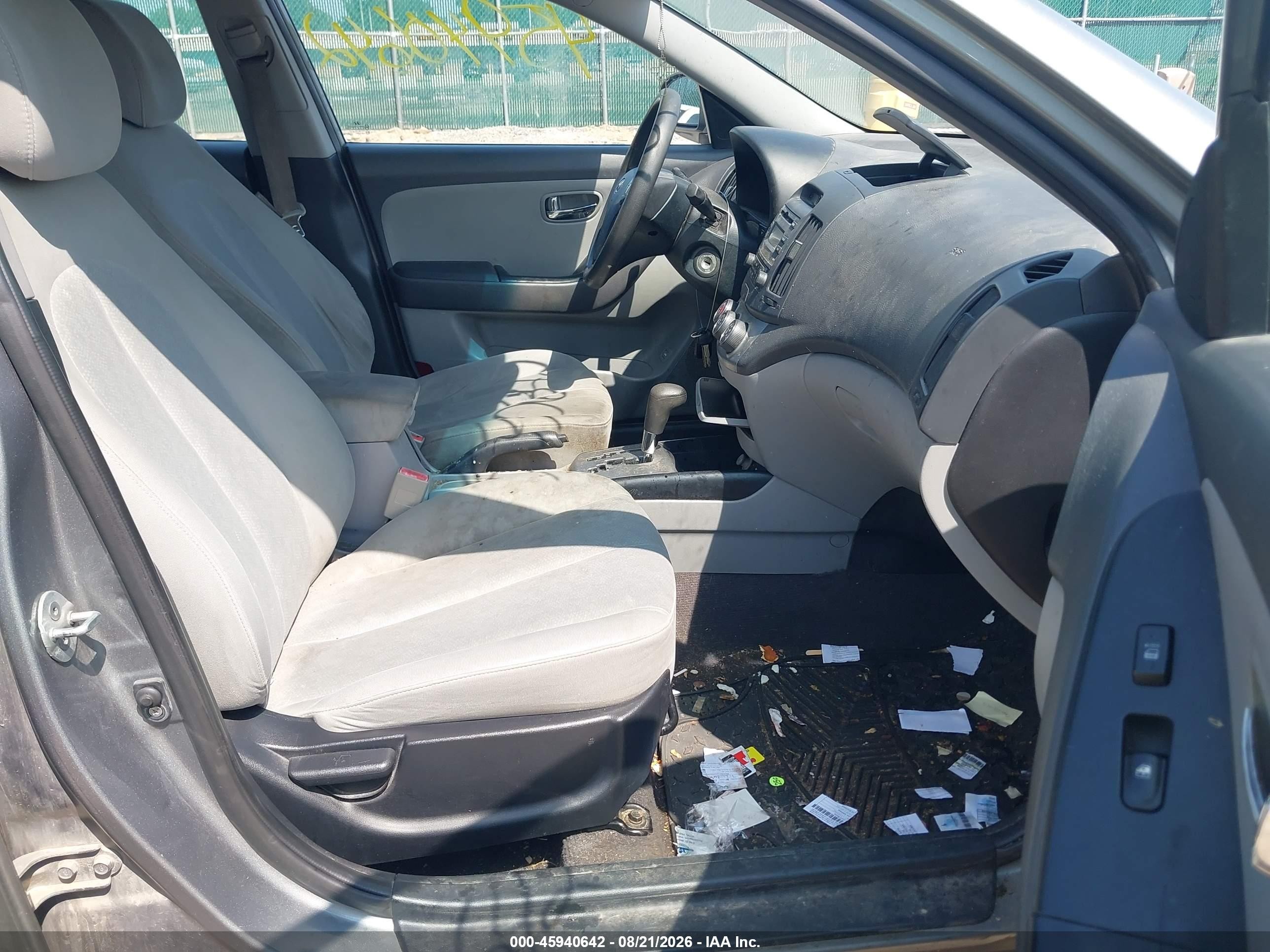 2010 Hyundai Elantra Gls Blue vin: KMHDU4AD4AU884559