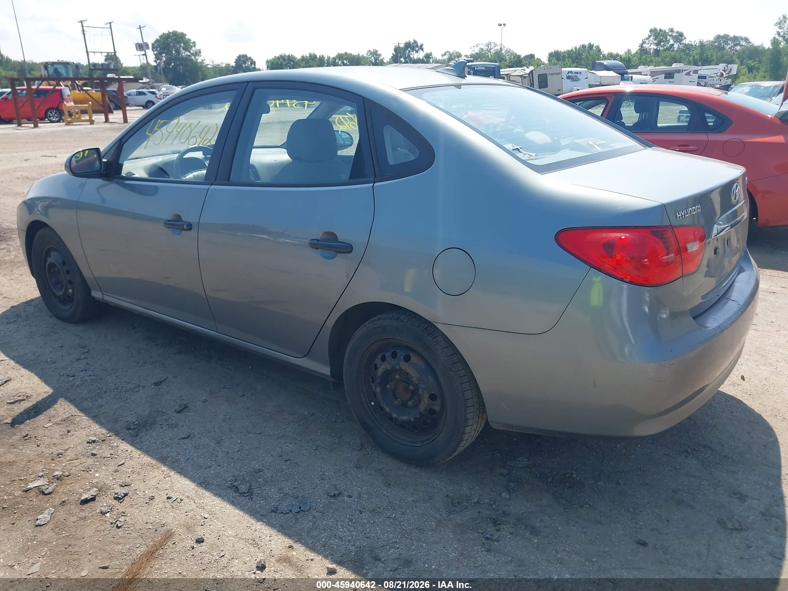 2010 Hyundai Elantra Gls Blue vin: KMHDU4AD4AU884559
