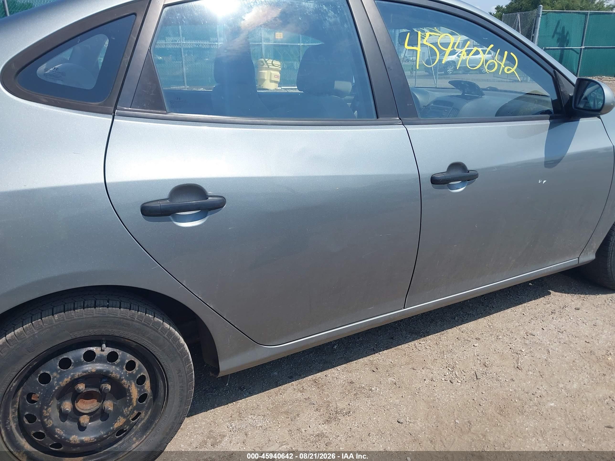 2010 Hyundai Elantra Gls Blue vin: KMHDU4AD4AU884559