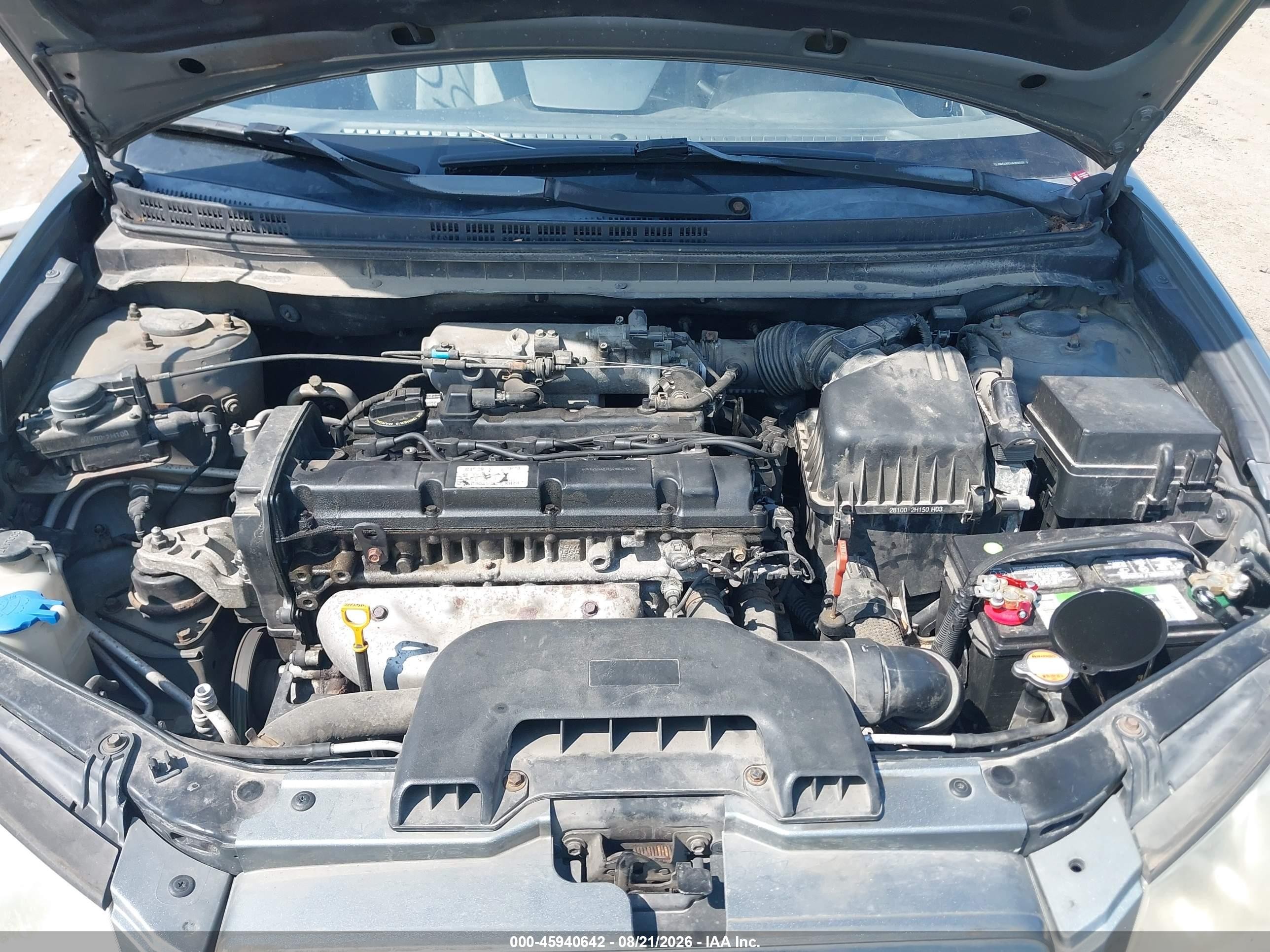 2010 Hyundai Elantra Gls Blue vin: KMHDU4AD4AU884559