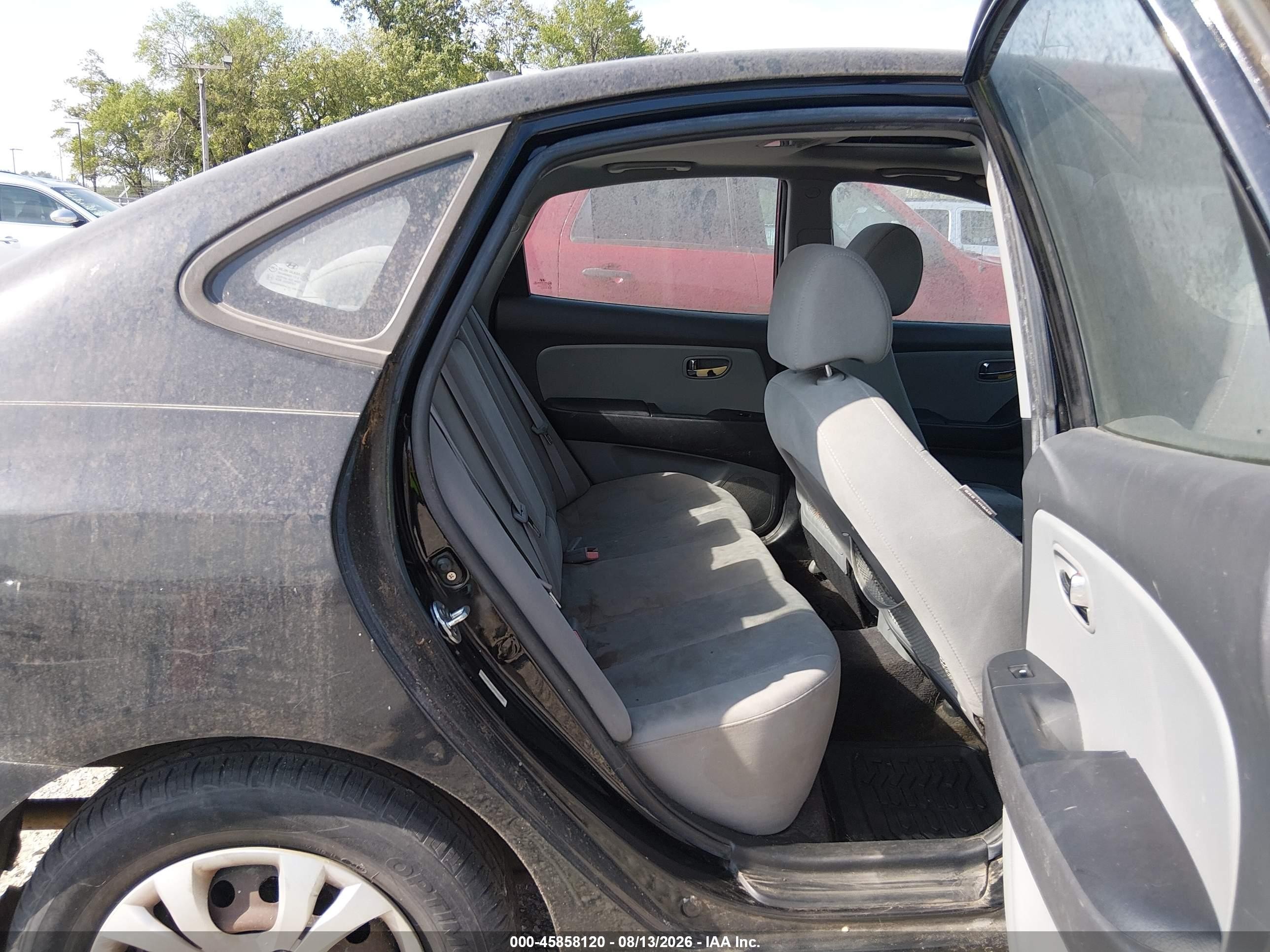 2010 Hyundai Elantra Gls Black vin: KMHDU4AD4AU977601