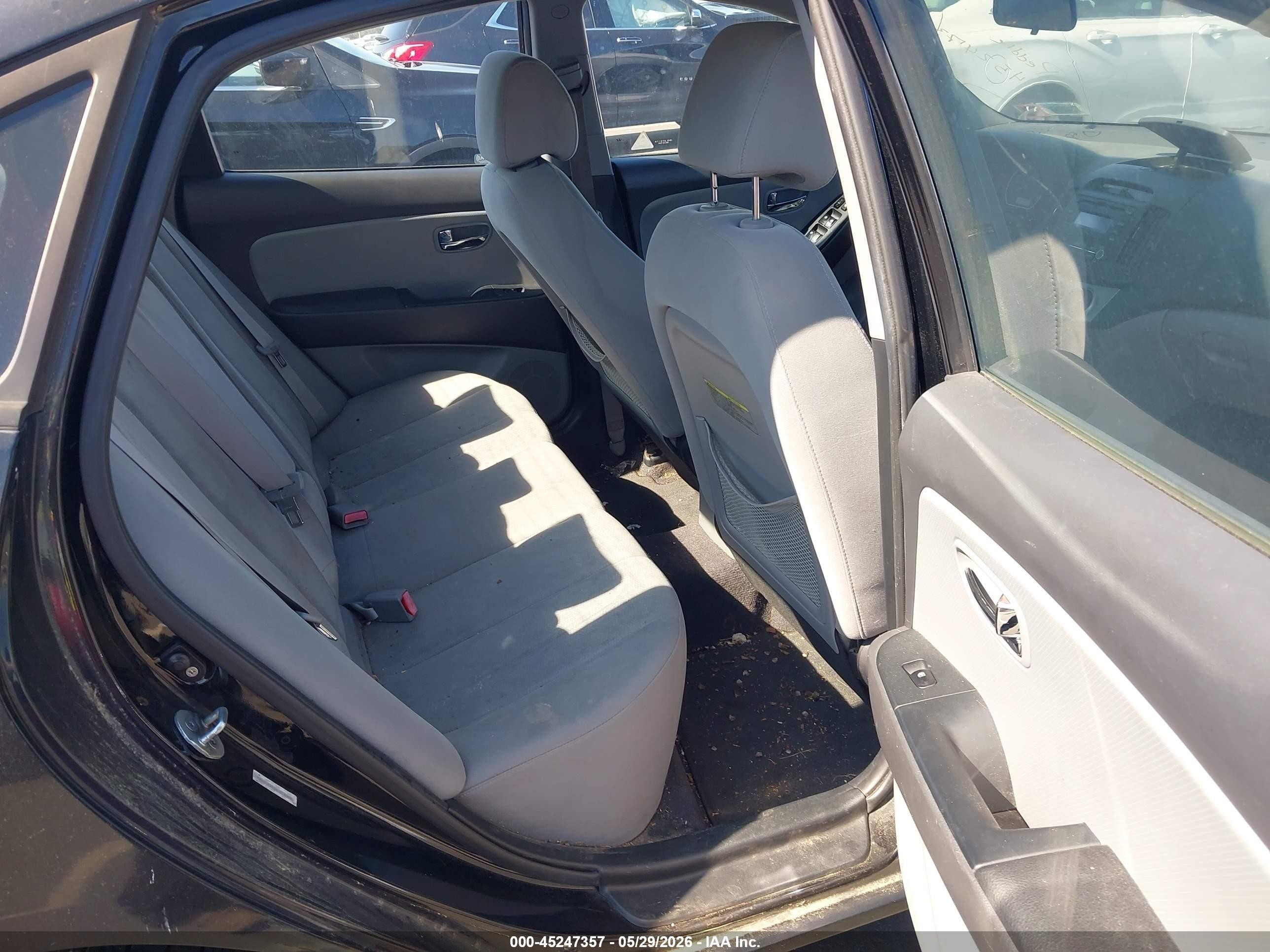 2010 Hyundai Elantra Gls Черный vin: KMHDU4AD5AU019180