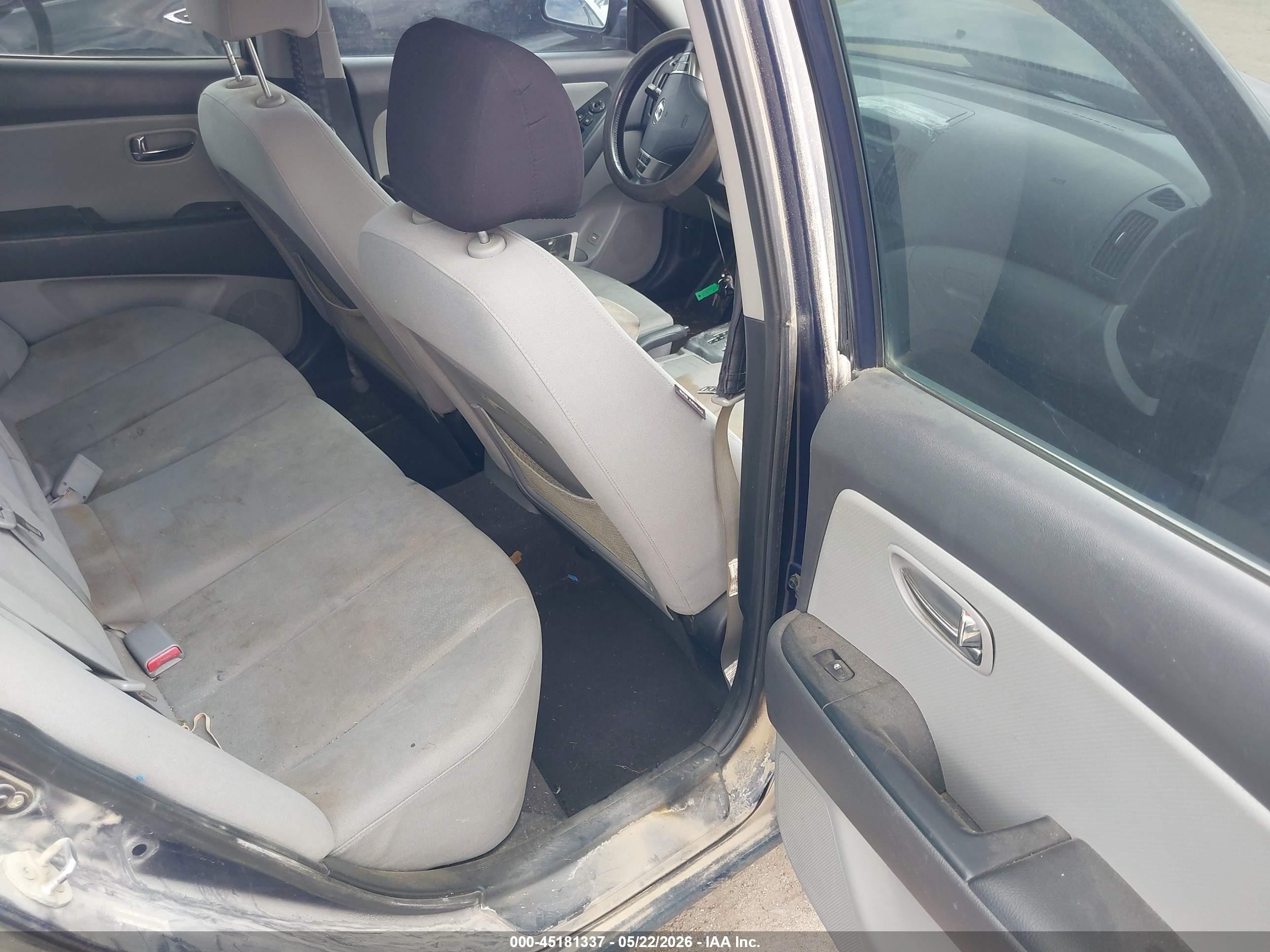 2010 Hyundai Elantra Se Blue vin: KMHDU4AD5AU022905