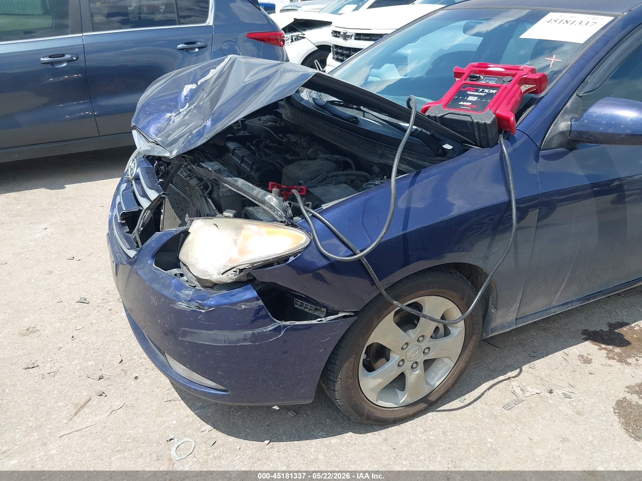 2010 Hyundai Elantra Se Blue vin: KMHDU4AD5AU022905