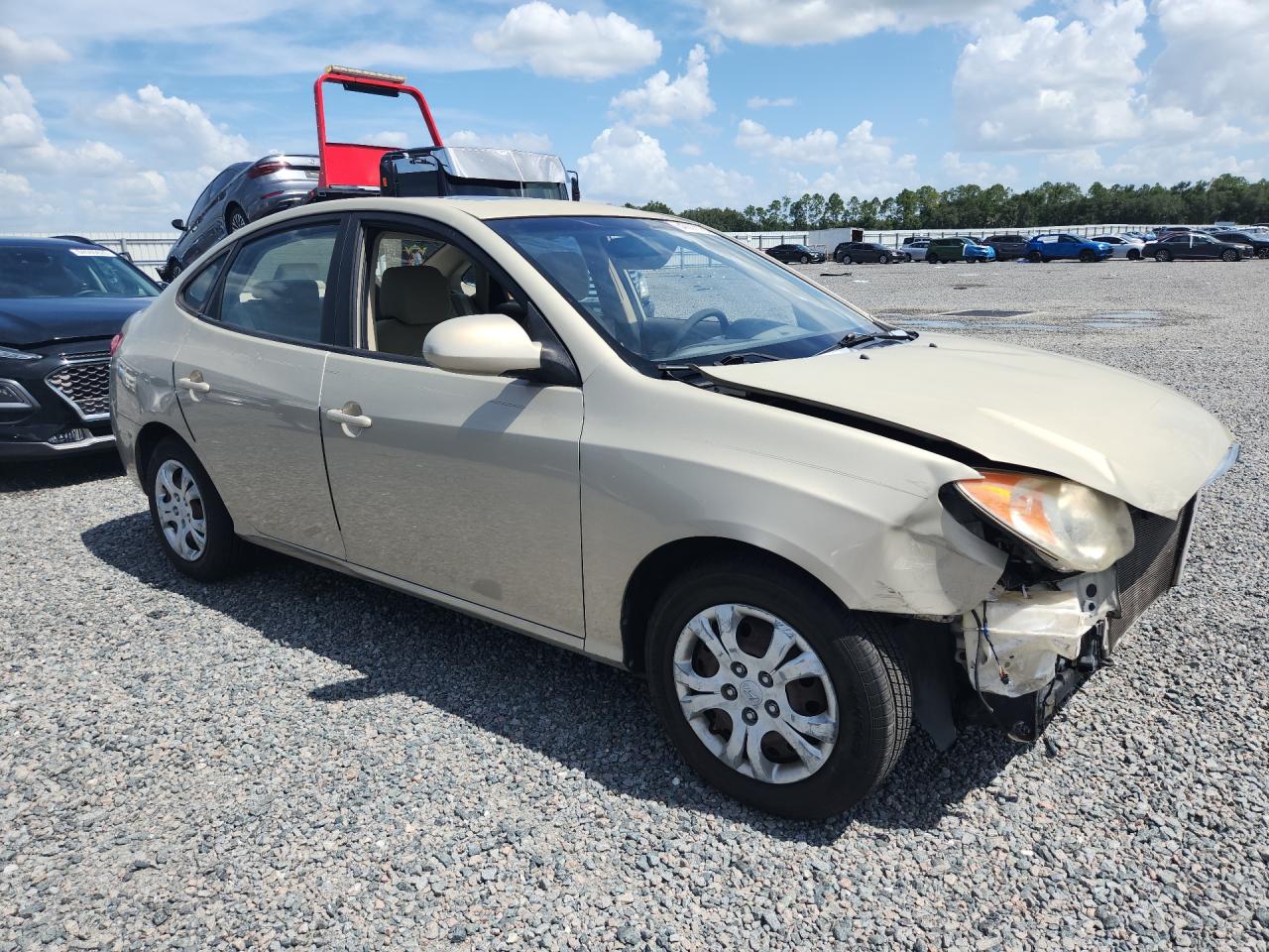 2010 Hyundai Elantra Gls Gold vin: KMHDU4AD5AU037291