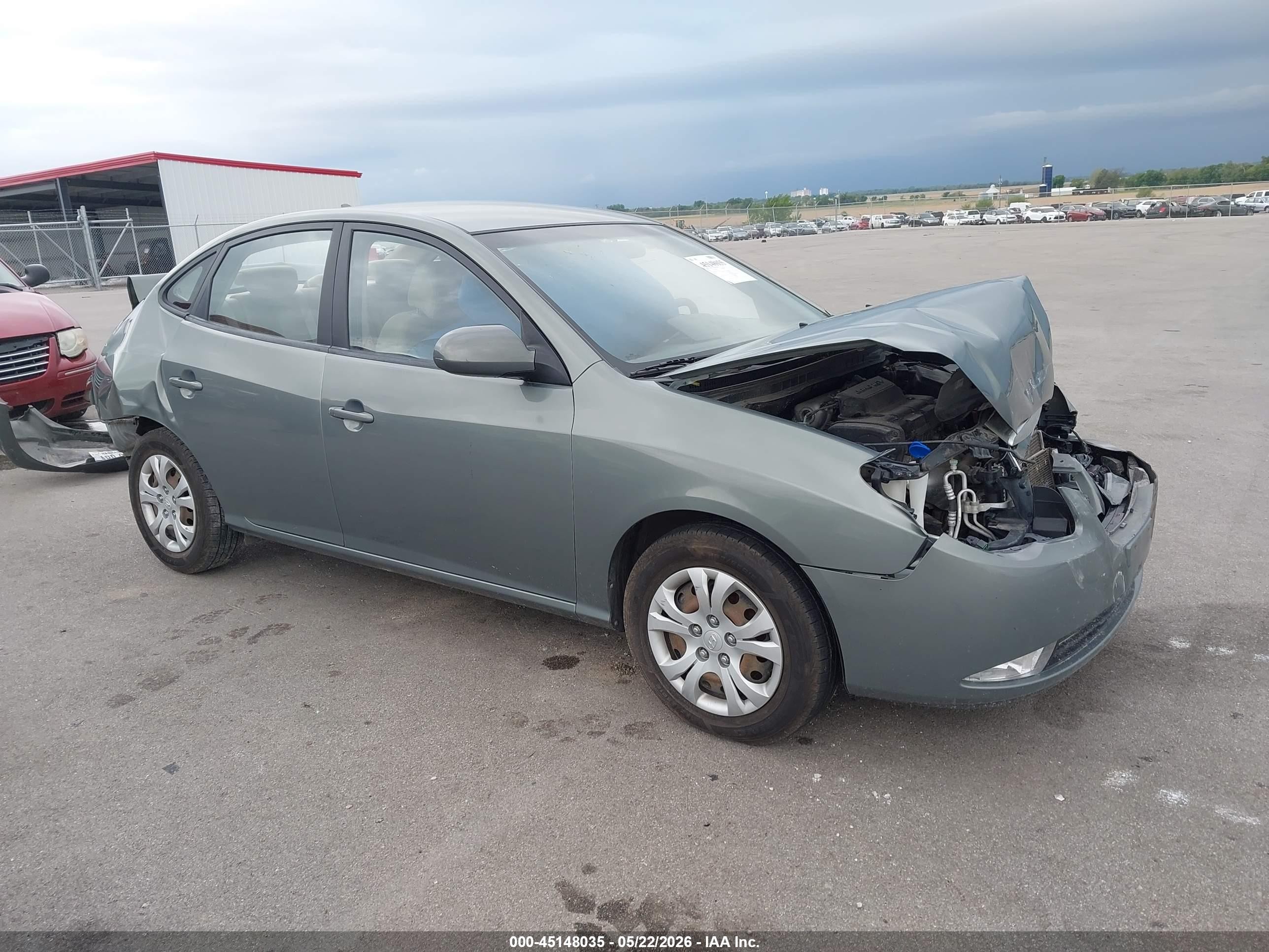 2010 Hyundai Elantra Gls Green vin: KMHDU4AD5AU110921